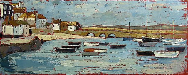 Susan Isaac - Rising Tide in the Harbour, St Ives Susan Isaac - Rising Tide in the Harbour, St Ives