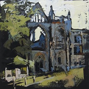 West Front of the Priory Church, Newstead Abbey Susan Isaac - Newstead Abbey