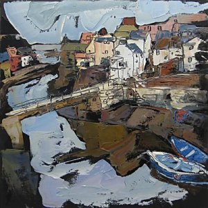 Susan Isaac - Staithes Beck & Footbridge