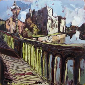 Susan Isaac Newark Castle from Trent Bridge