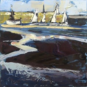 Susan Isaac - Smeatons Pier & Harbour Beach, St Ives