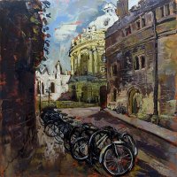 Susan Isaac - Radcliffe Camera from Brasenose Lane, Oxford Susan Isaac - Radcliffe Camera from Brasenose Lane, Oxford