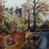 Susan Isaac - Broad Walk & Christ Church Meadow Building, Oxford