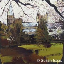Susan Isaac - Southwell Minster from the Recreation Ground