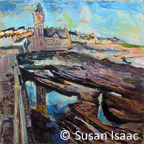 Susan Isaac - Porthleven from the Pier