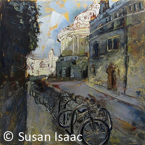 Susan Isaac - Radcliffe Camera from Brasenose Lane, Oxford