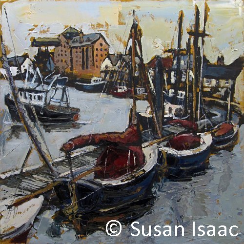 Susan Isaac - The Harbour, Wells-next-the-Sea