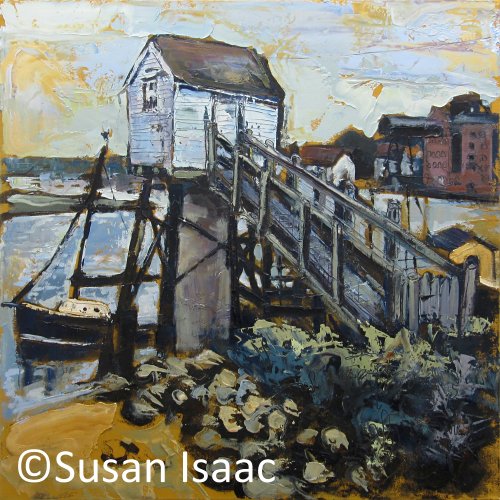 Susan Isaac - Tide Recorder Station and Harbour at Wells-next-the-Sea