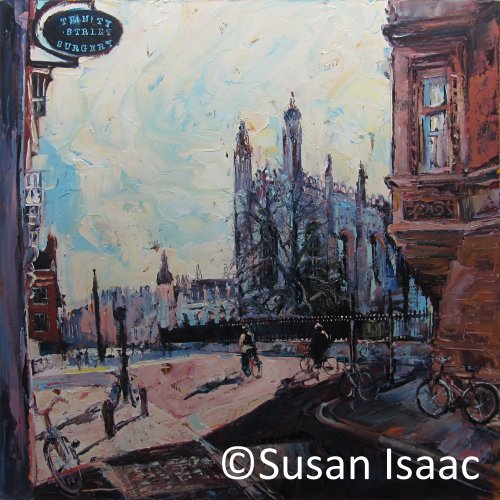 Susan Isaac - Kings College Cambridge from Trinity Street