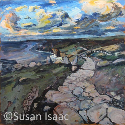 Susan Isaac - Coastal path from Lands End
