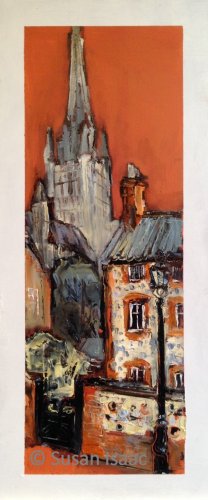 Susan Isaac - Cathedral from Lower Close (Sun 14-10-18 morning)