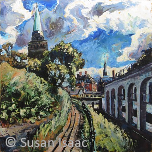 Susan Isaac - Ascending the Castle Mound Oxford