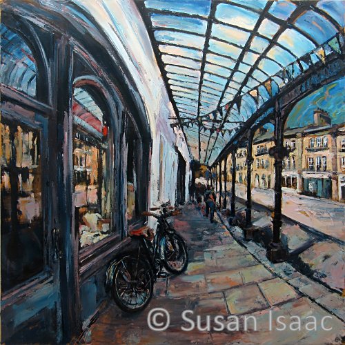 Susan Isaac - ‘The Cavendish Arcade, Buxton’. International Festival Choice in the Buxton Spa Prize Open Art Competition (2017)