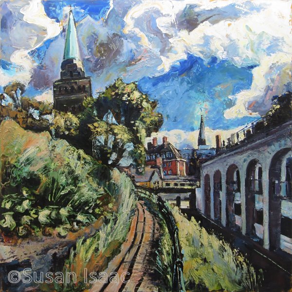 Susan Isaac - Ascending the Castle Mound Oxford