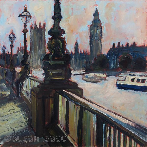 Susan Isaac - Parliament from the South Bank London