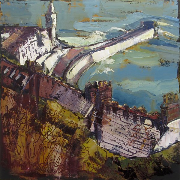 Susan Isaac - Porthleven from Peverell Terrace