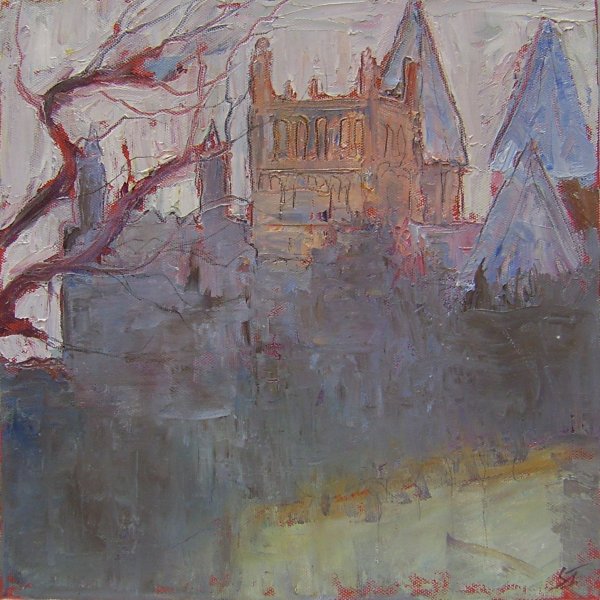 Susan Isaac - Southwell Minster in the Evening