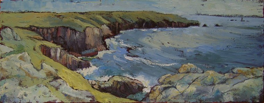 Susan Isaac - Gamper Bay Dr Syntax's Head and Longships