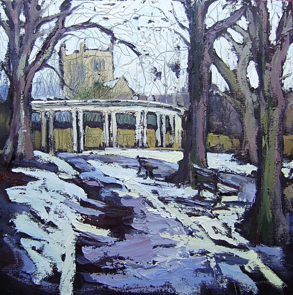 Susan Isaac - Southwell Minster from the Park