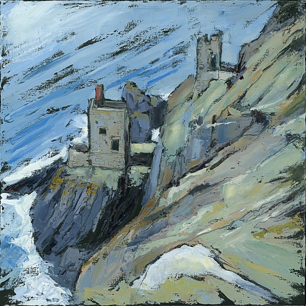 Susan Isaac - The Crowns Engine Houses at Botallack (