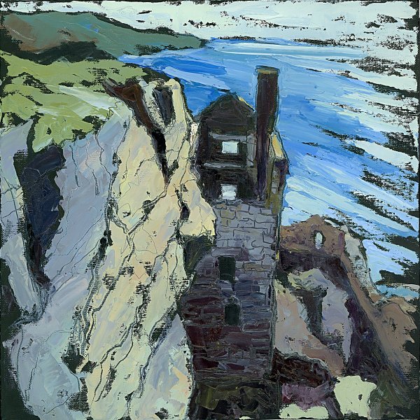 Susan Isaac - The Lower Crowns Engine House at Botallack