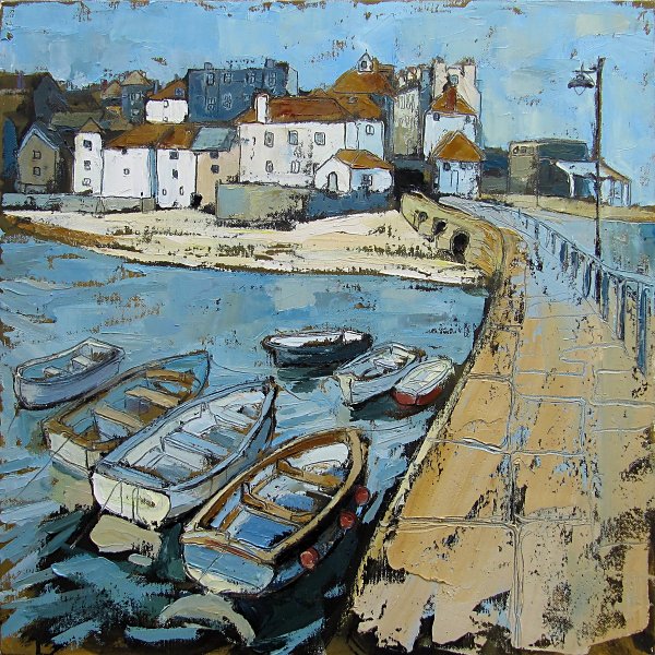 Susan Isaac - Smeaton's Pier at St Ives