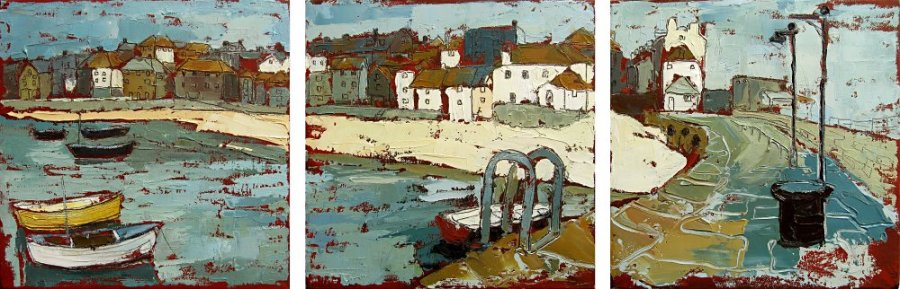 Susan Isaac - The Wharf from Smeatons Pier St Ives