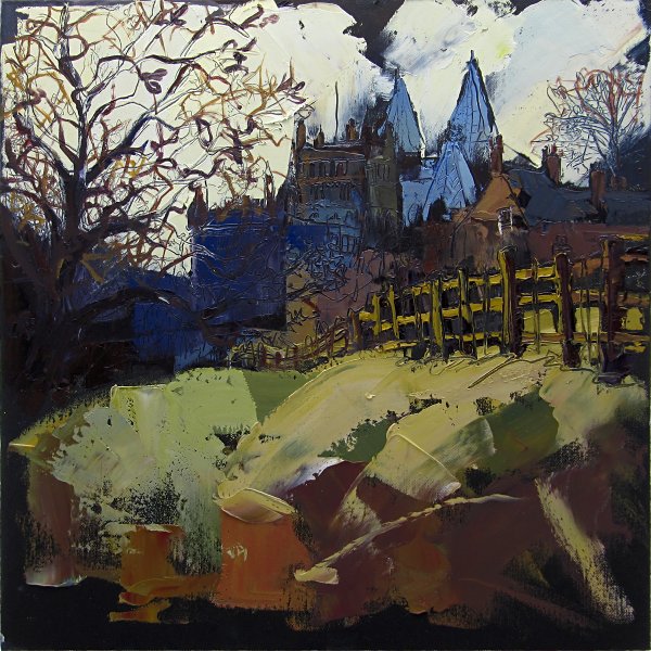 Susan Isaac - Southwell Minster from Hill House Field