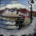 Susan Isaac - The Swing Bridge Whitby (2010)