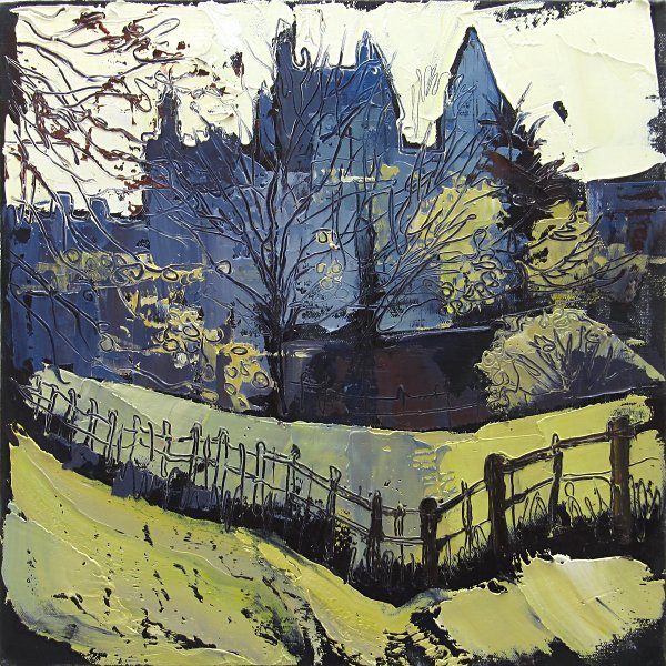 Susan Isaac - Southwell Minster from Hill House Field