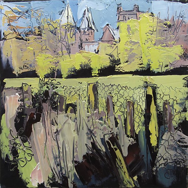 Susan Isaac - Southwell Minster from Squires Pond