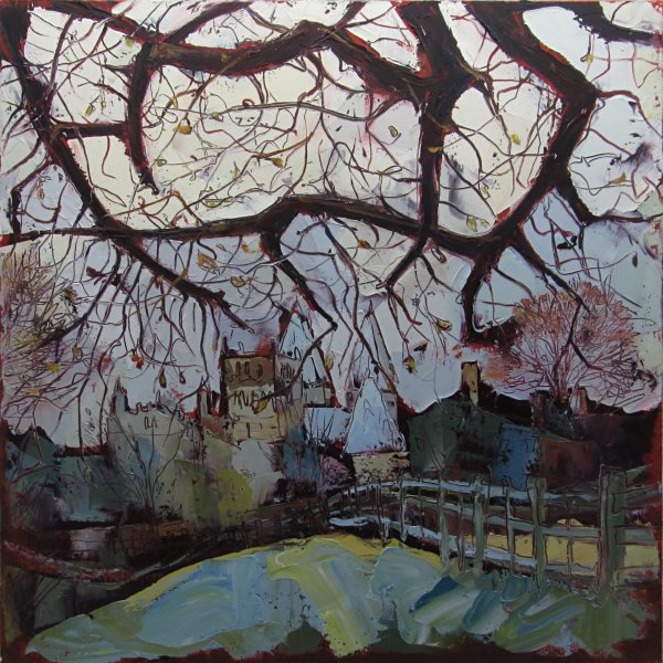 Susan Isaac - Southwell Minster from Hill House Field