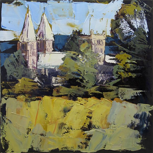 Susan Isaac - Southwell Minster from Crink Lane