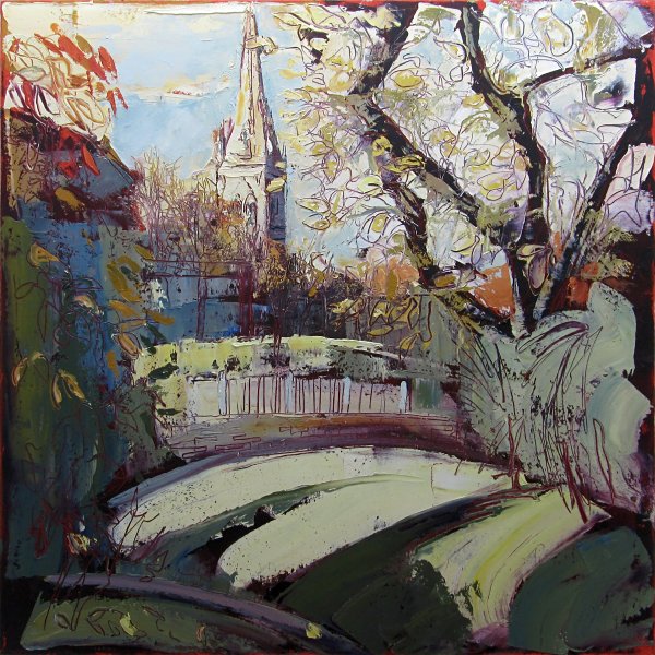 Susan Isaac - Newark from Beaumond Gardens