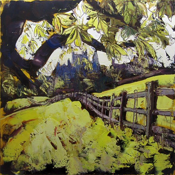 Susan Isaac - Southwell Minster from Hill House Field (2011)