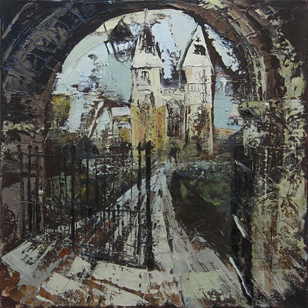 Susan Isaac - Southwell Minster through the West Gate (2012)