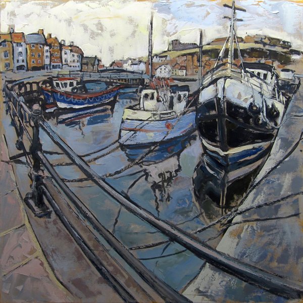 Susan Isaac - Whitby from Endeavour Wharf (2012)