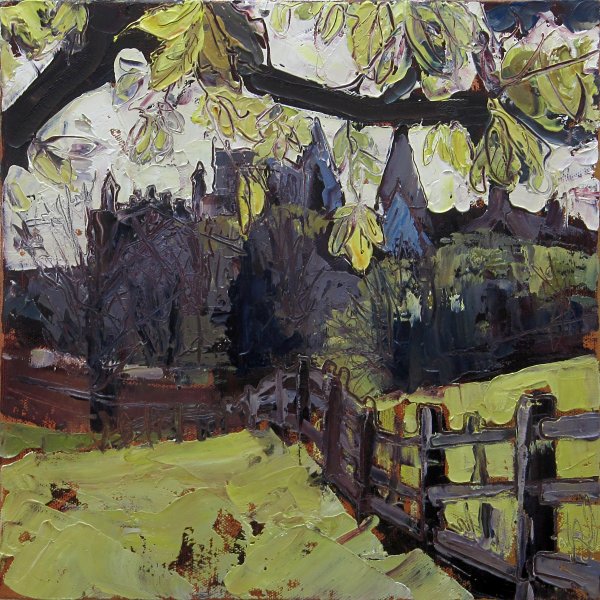 Susan Isaac - Southwell Minster from Hill House Field