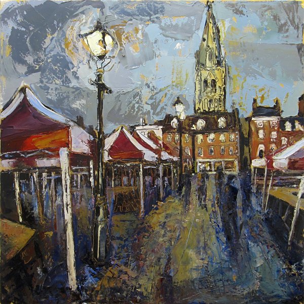 Susan Isaac - Newark Market and St Marys Church