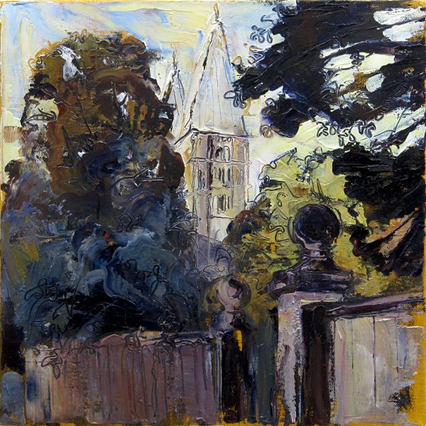 Susan Isaac - Southwell Minster from Bishops Manor