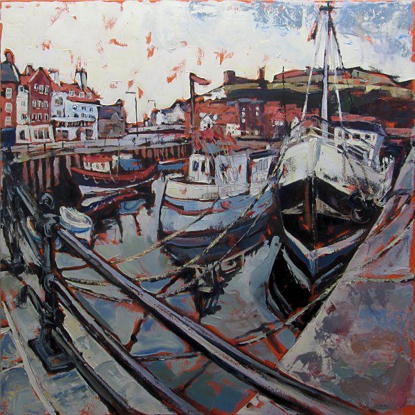 Susan Isaac - Whitby from Endeavour Wharf (2013)