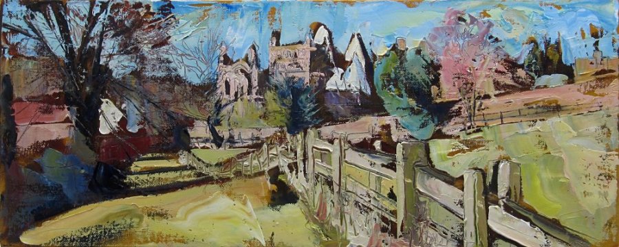 Susan Isaac - Southwell Minster from Hill House Field