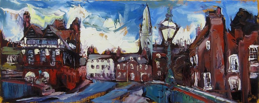 Susan Isaac - Newark from Trent Bridge