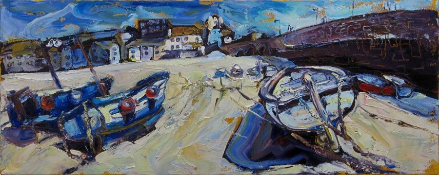 Susan Isaac - Smeaton's Pier & Harbour Beach St Ives