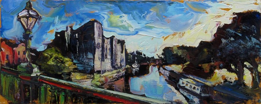 Susan Isaac - Newark Castle from Trent Bridge
