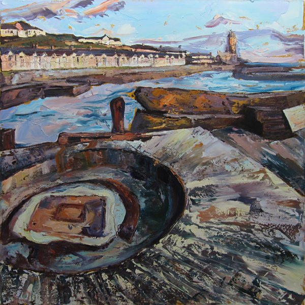 Susan Isaac - The Harbour at Porthleven
