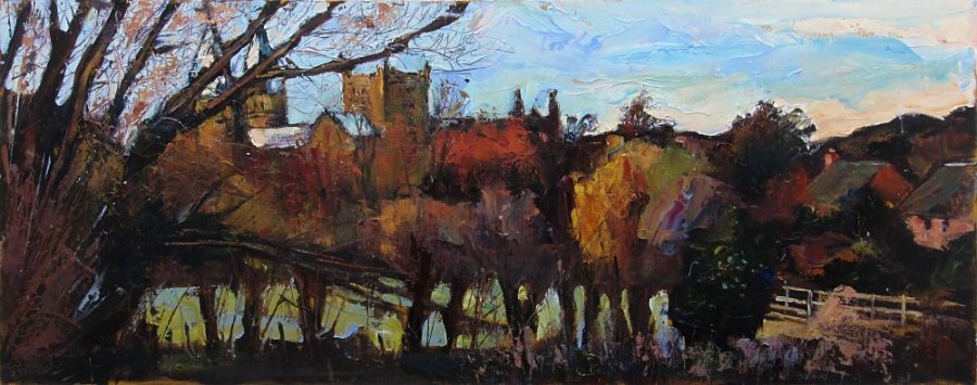 Susan Isaac - Southwell Minster from Potwell Dyke