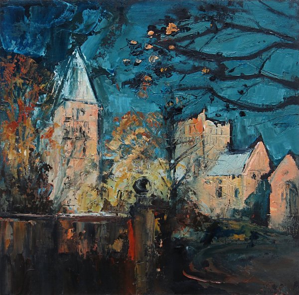Susan Isaac - The West Towers and North Porch of Southwell Minster