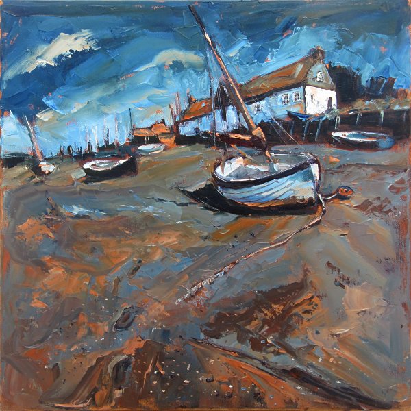 Susan Isaac - Low Tide Burnham Overy Staithe