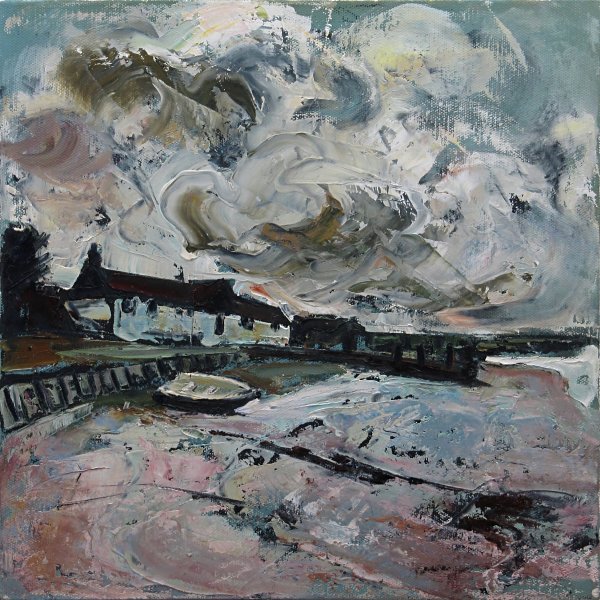 Susan Isaac - Cloudscape Burnham Overy Staithes